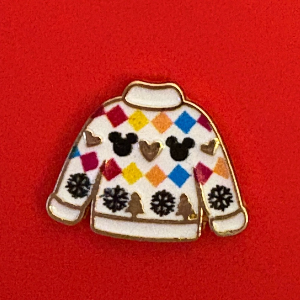BaubleBar Disney Holiday Earrings - Gold, Green, Multicolor - Picture 3 of 5